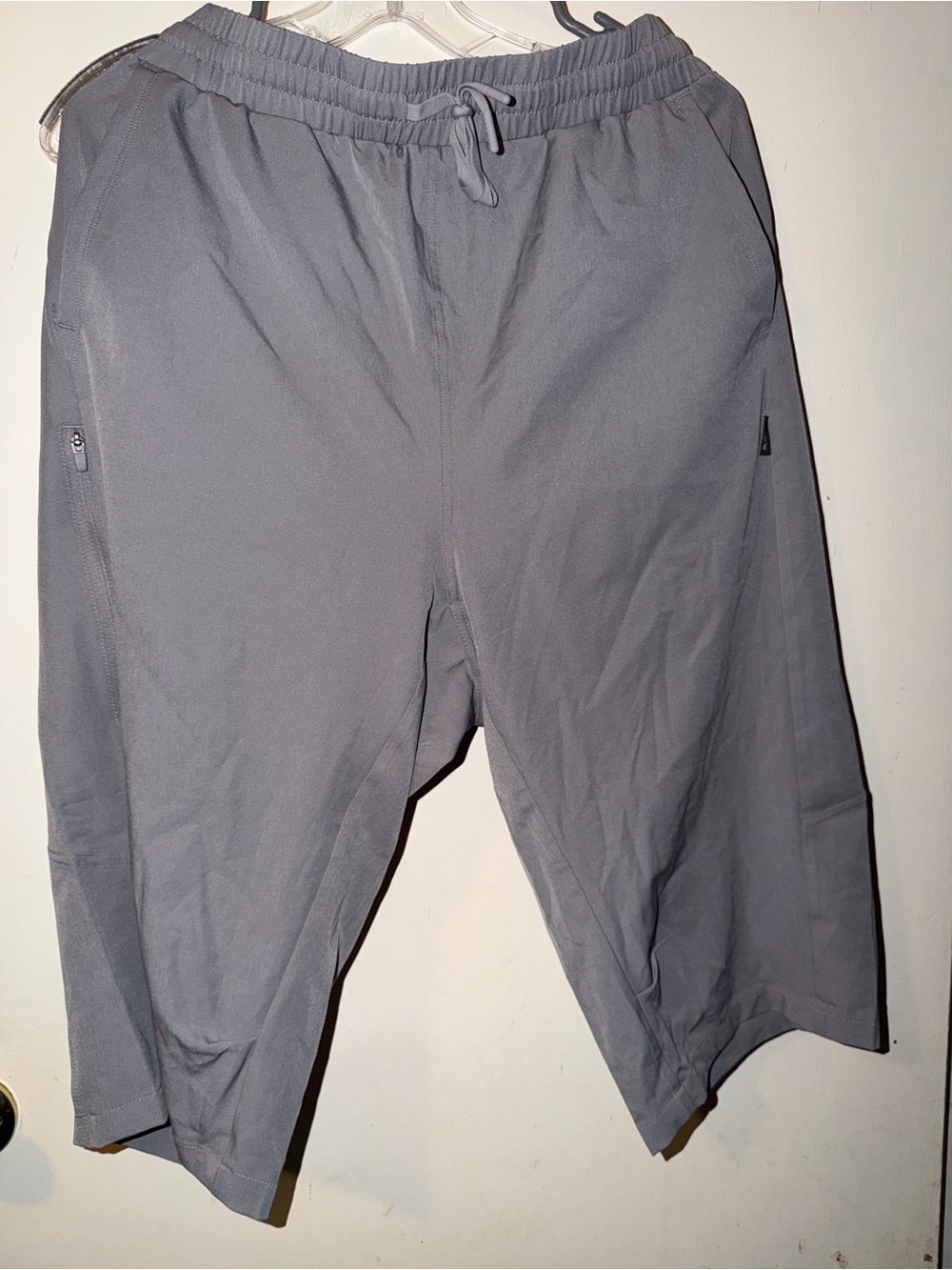 Baleaf Gray Athletic Drawstring Shorts